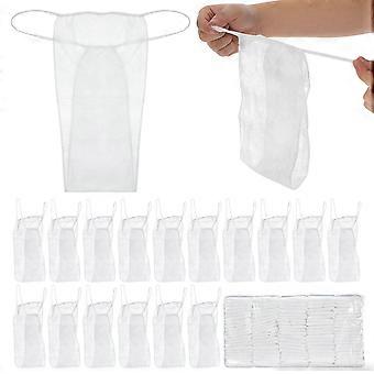 100pcs Einweg Höschen Frauen Spa T Tanga Unterwäsche Spray Bräunung Höschen Seil Farbe Zufällig