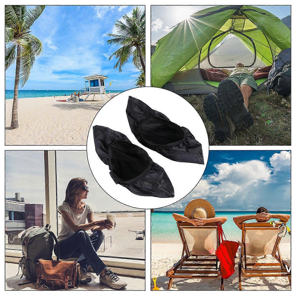 Roller Skating Accessories Elastic Skate Protector Dustproof Beach Vacations 2 Pairs