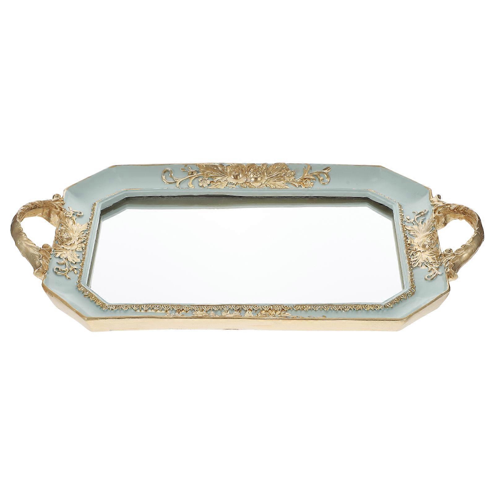 Vanity Organizer Tray Dressing Table Tray Environmentally Friendly Material Living Room 1Set