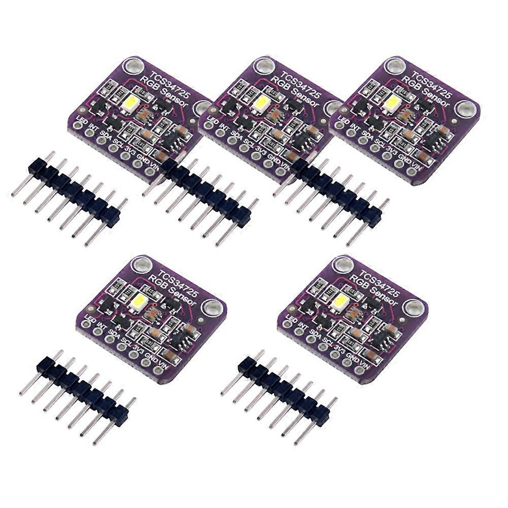 TCS34725 Color Sensor RGB Color Sensor Development Board Module 34725 5pcs