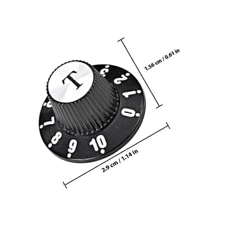 Professional Electric Guitar Bass Volume Knobs for Guitar 3Pcs Set