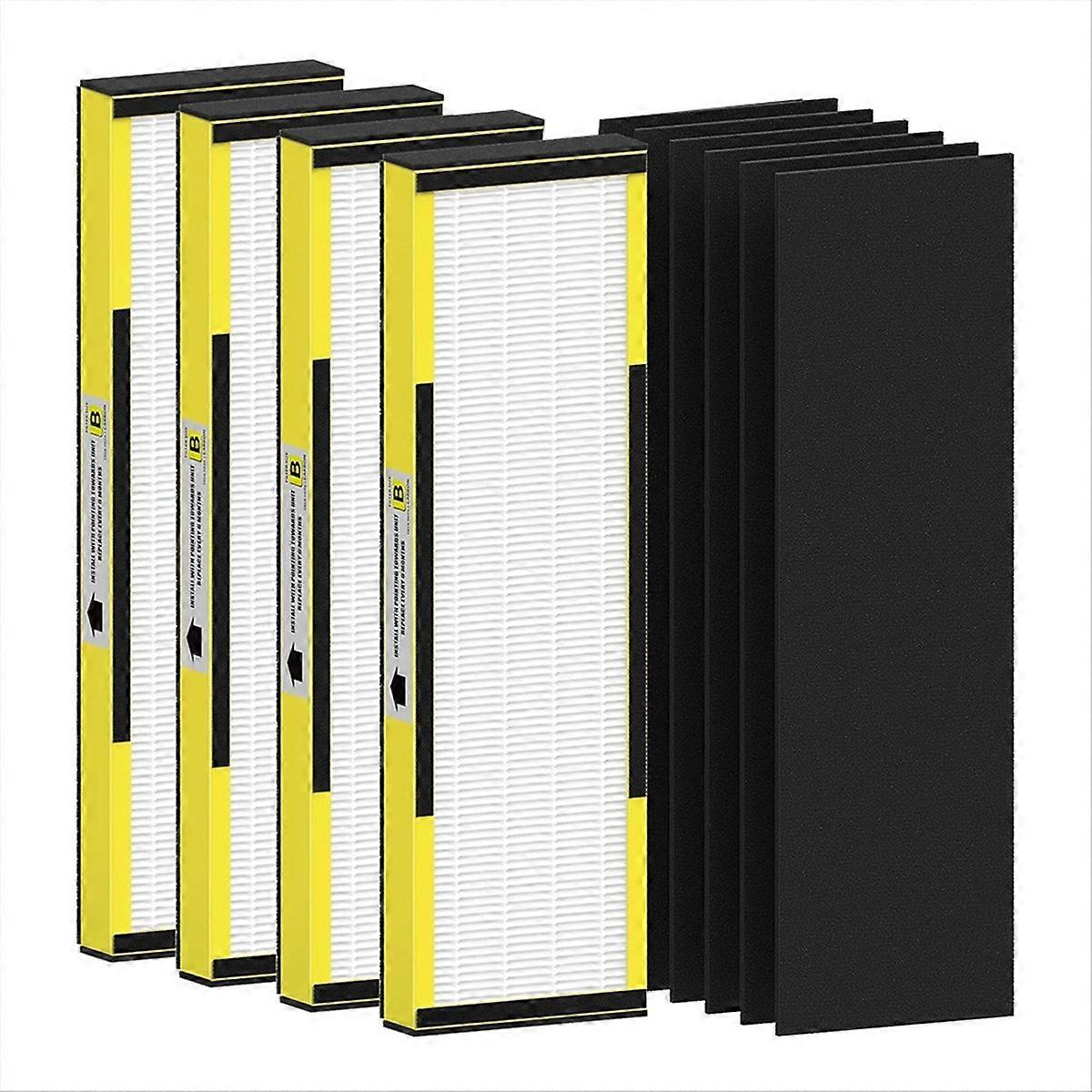 4 Pack FLT4825 HEPA Filter B Replacement Compatible with AC4825
