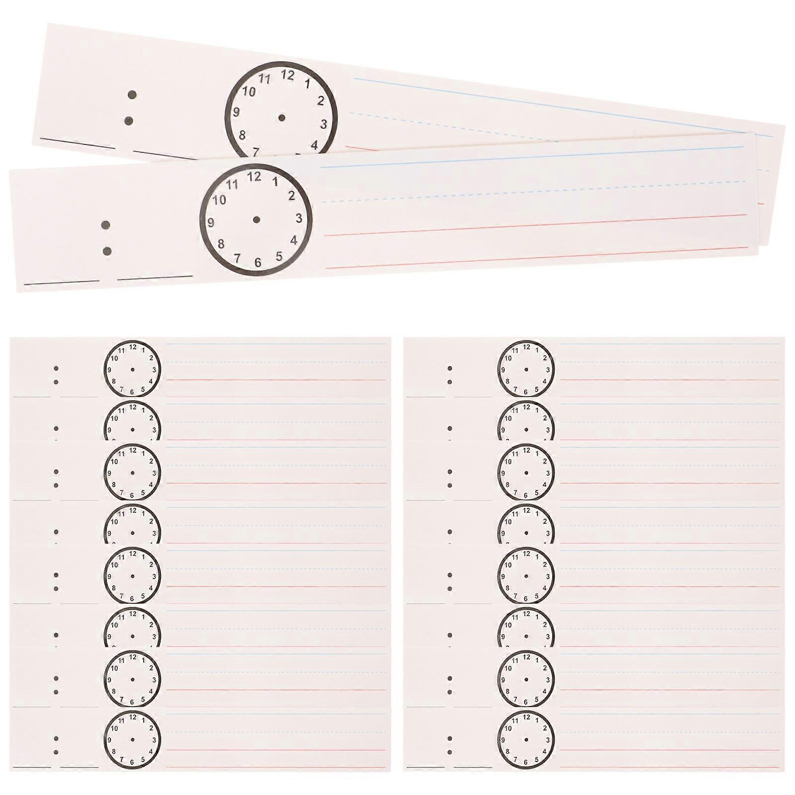 Learning Sentence Strips Paper Sheets for Kids Use 18 Sheets Educational Supplies