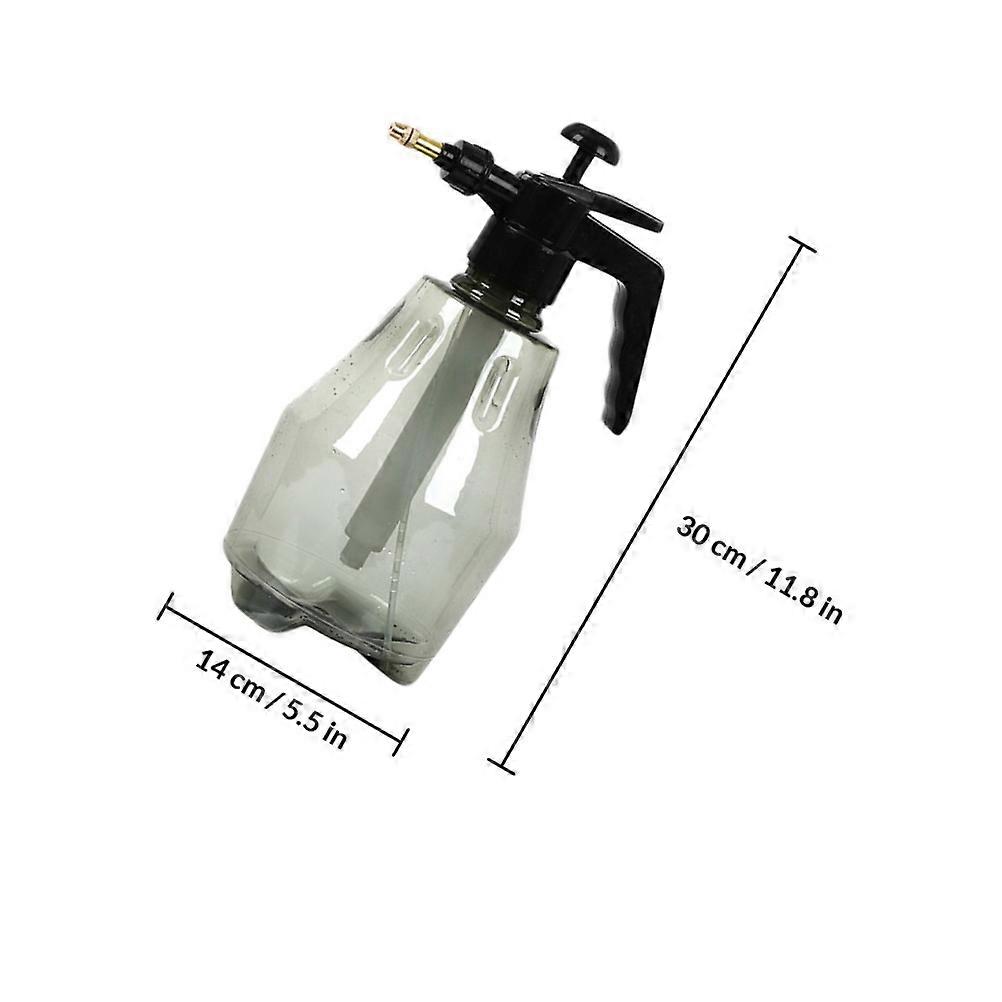 Sprayplastpotte til blomstervanning 1,5 l håndtrykk
