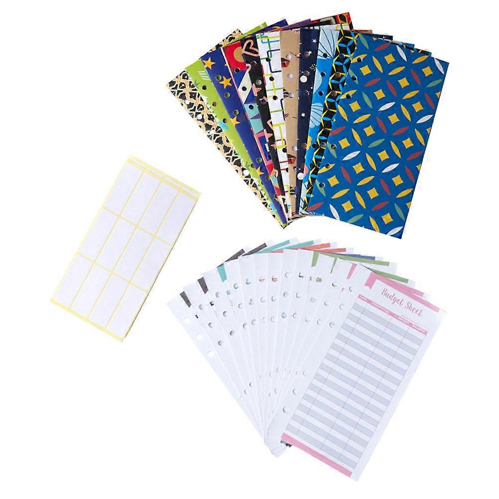 Cash Budget Sheets for Account 1Set Loose-Leaf Style