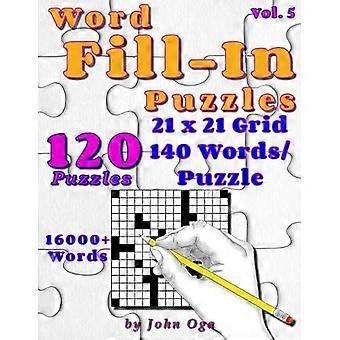 Puzzles à remplir de mots : Livre de puzzles à remplir, 120 puzzles : Vol. 5