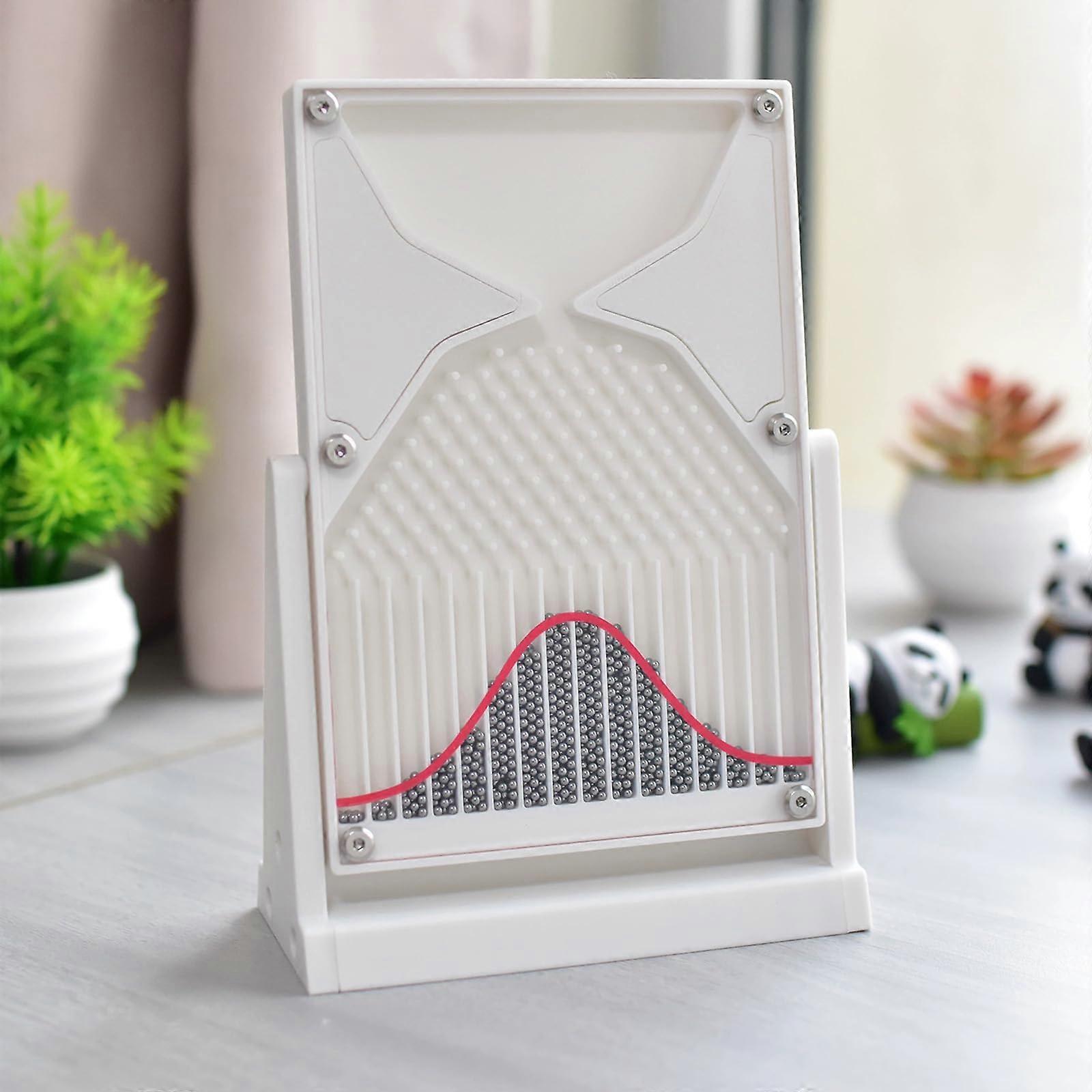 Galton Board Normal Distribution Model 12x18cm Visual Probability Teaching Tool for Classroom STEM Learning