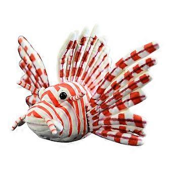 Plüsch-Feuerfisch – Realistisches Meeresmotiv, 26 cm großes Kuscheltier für Kinder und Erwachsene