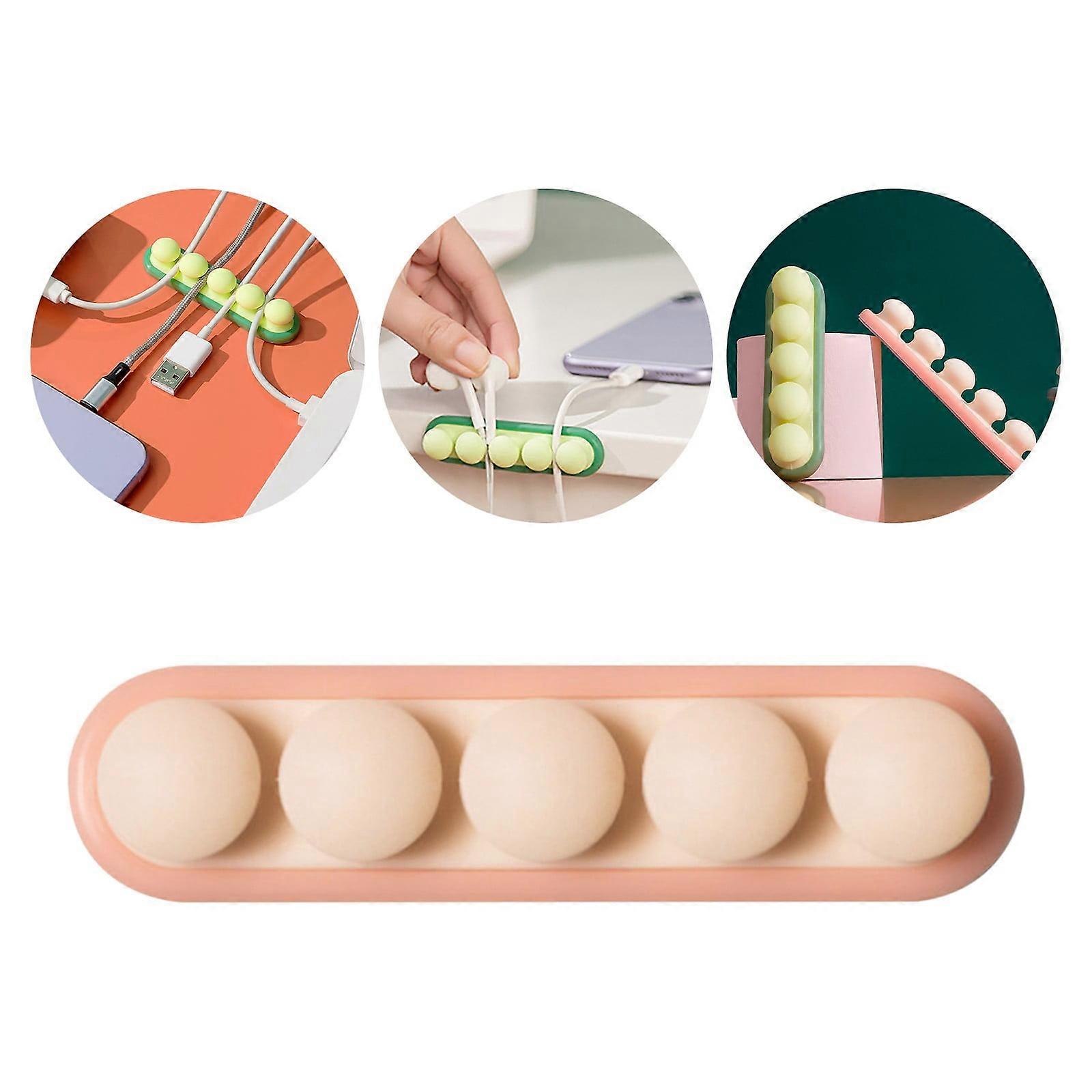 Data Cable Wire Cable Manager Punch-free Network Cable Routing Mobile Phone Cable Storage, Storage Case, Box Holder Container