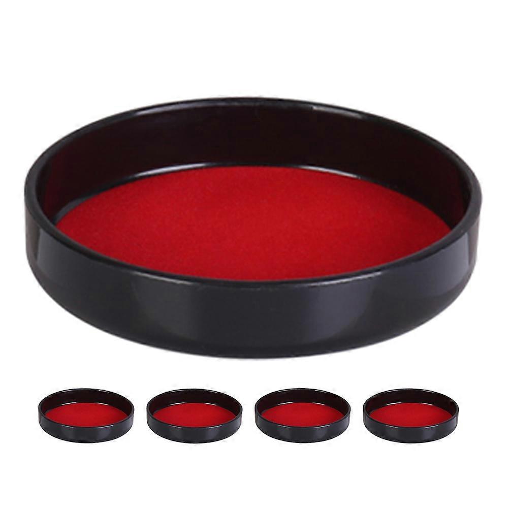 Assorted Color Cup Tray for Stable Fit Plastic Material 5Pcs