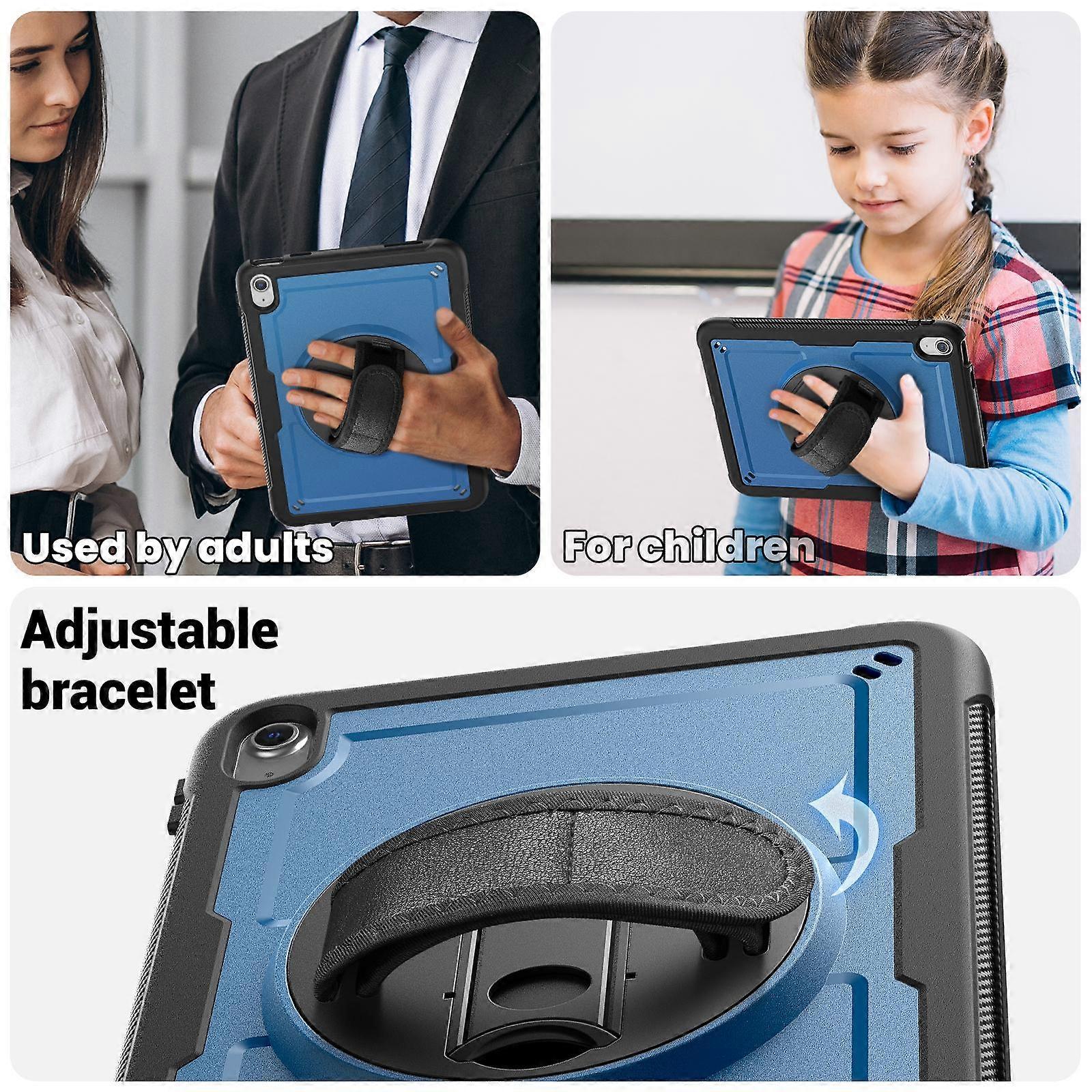 Honeycomb Hand Grip Turntable Stand Tablet Case