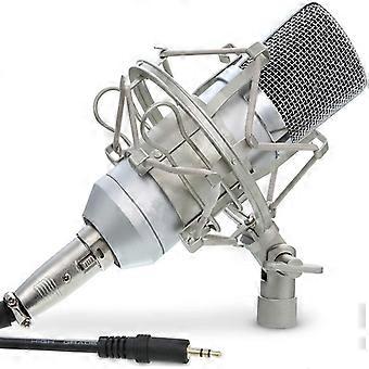 Condenser Microphone Professional Studio Recording Bundle compatible with Streaming Gaming Broadcasting Singing Videos with  Shock Mount