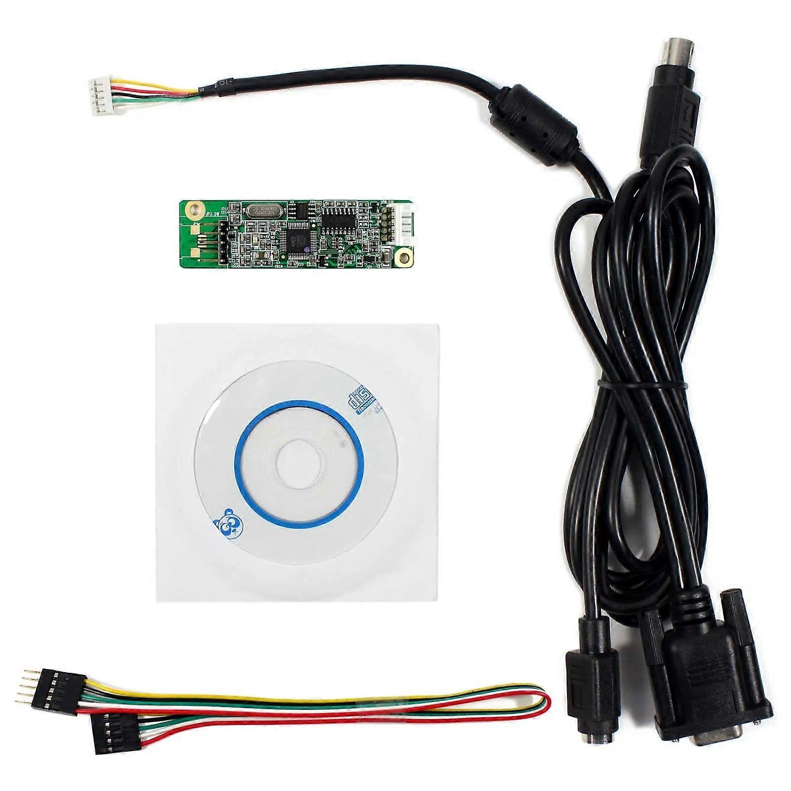 5 Wire Resistive Lcd Touch Panel Screen Panel Controller Rs232 Serial Port
