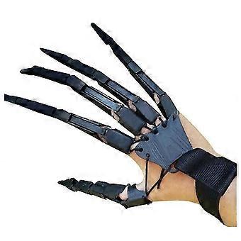 1Pcs Articulated Finger Gloves Flexible Funny Costume Party Ghost Claw Props Hand -4