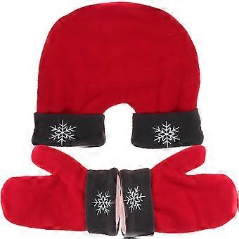 Conjunto de 3 Luvas de Casal em Fleece Polar Grosso e Quente