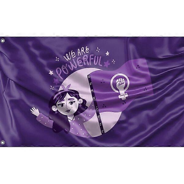 We Are Powerful Flag A1450