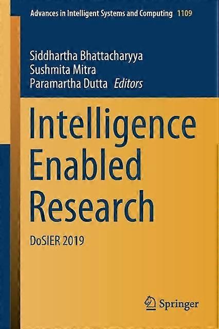 Intelligence Enabled Research Dosier 2019 - Springer Nature B.V - Paperback - en Book