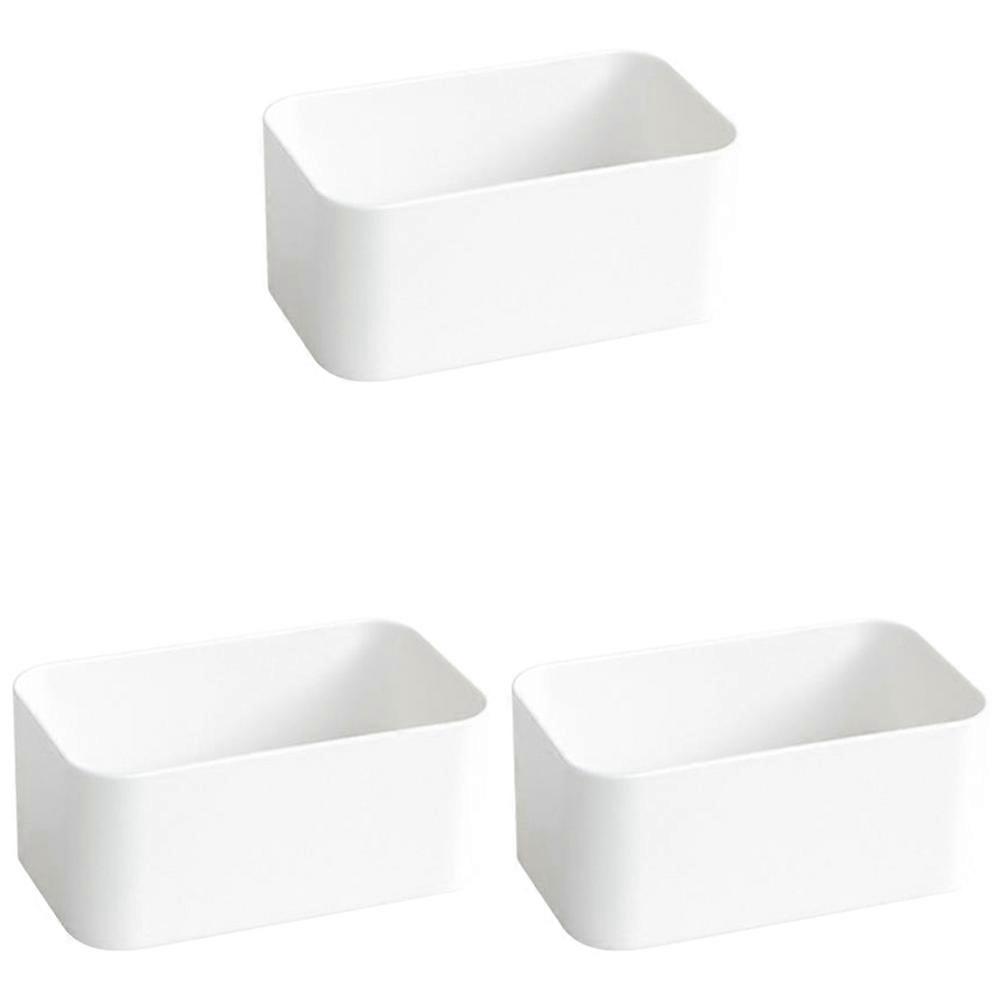 Wall Sticky Remote Control Holder Storage Boxes for Home 3Pcs Simple Use