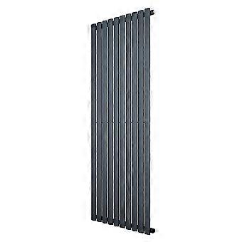 Oval Single Column Radiator 1600 x 600mm Modern Designer Single Panel Central Heating Heater Matt