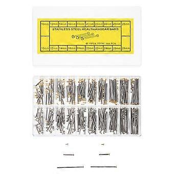 Ceramic Watch Band Screw Pin for Watch Repair Tool Kit 1 Box Steel Metal Parts