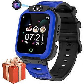 2025 Neue Kinder Mobile Smartwatch für Jungen und Mädchen, Kinder Smartwatch mit Anruf SOS Kamera Musik Player Alarm