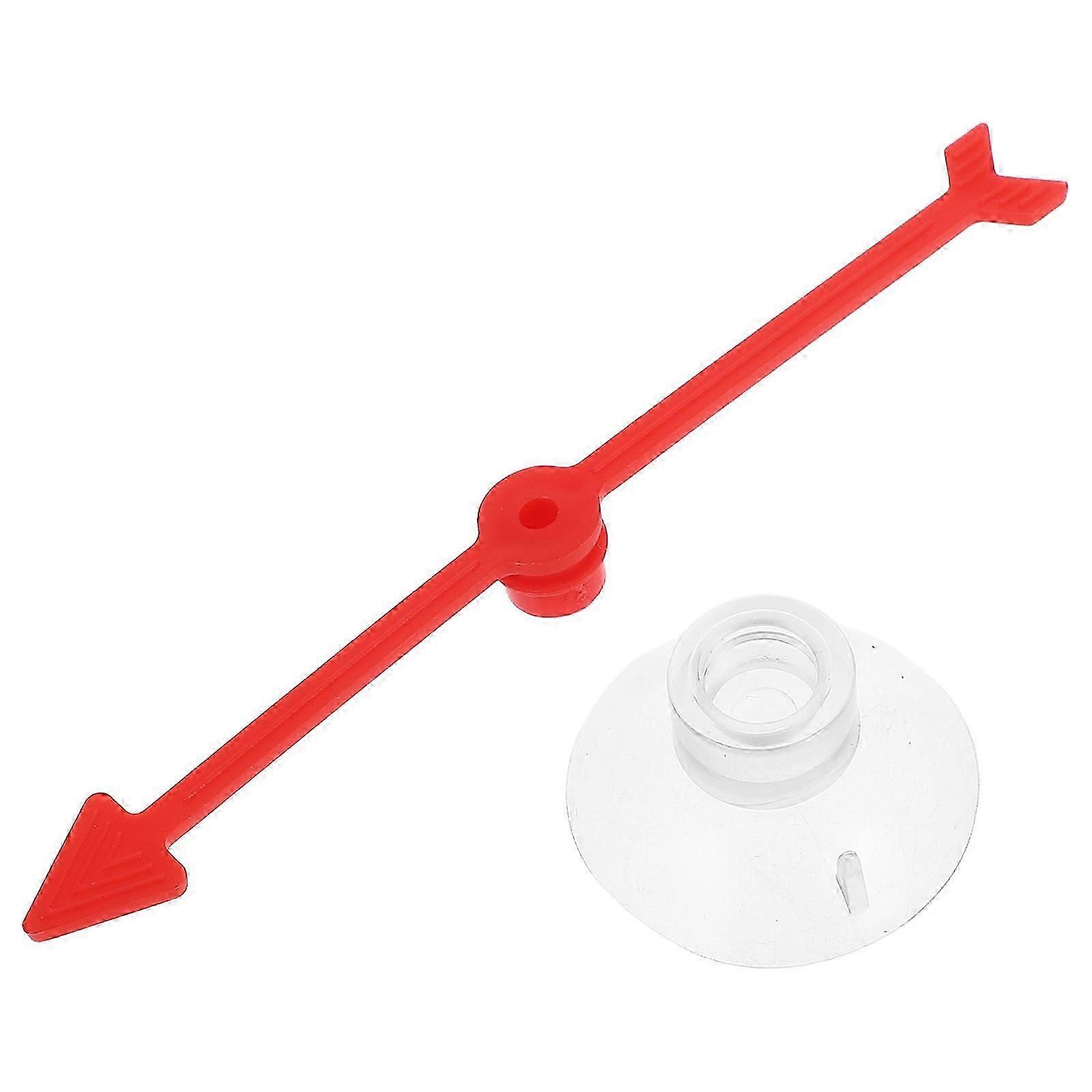 Rotating Arrow Spinner for Game Play Plastic Pointer with Suction Cup Single