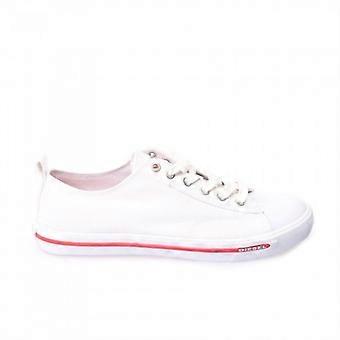 Diesel Mens S-Athos Stripe Detail Canvas Trainers