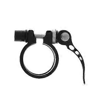 Road Bike Seatpost Clamp Quick Release for Cycling 3Pcs Black