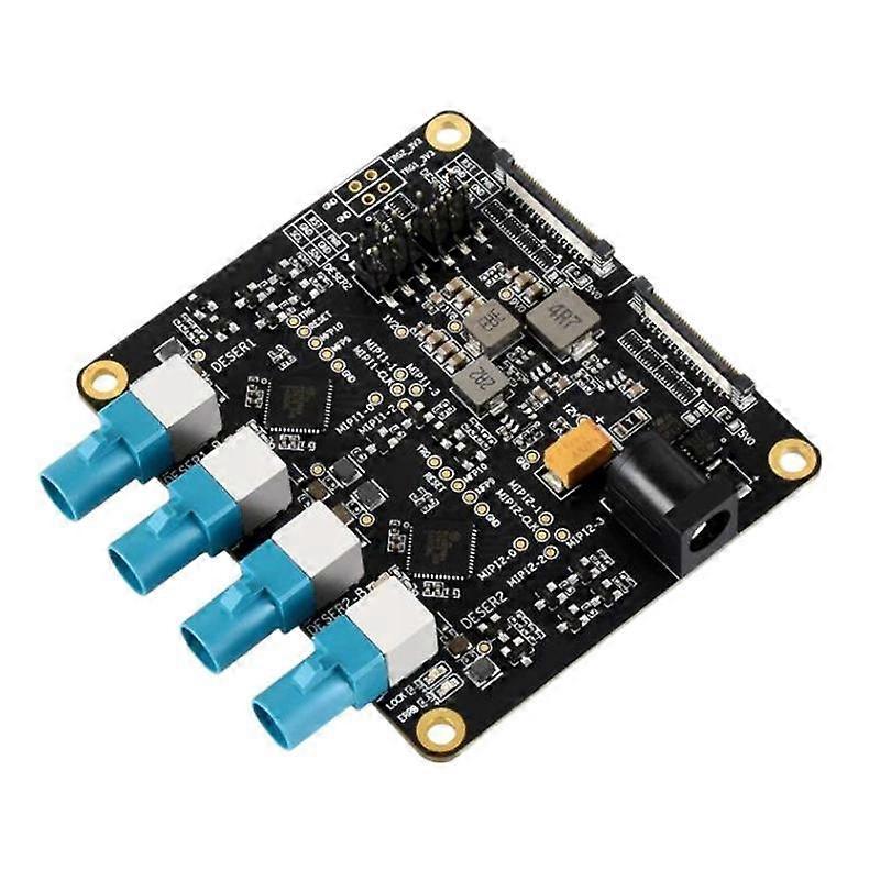 Waveshare 34128 4-Ch GMSL Camera Adapter Board UK Plug