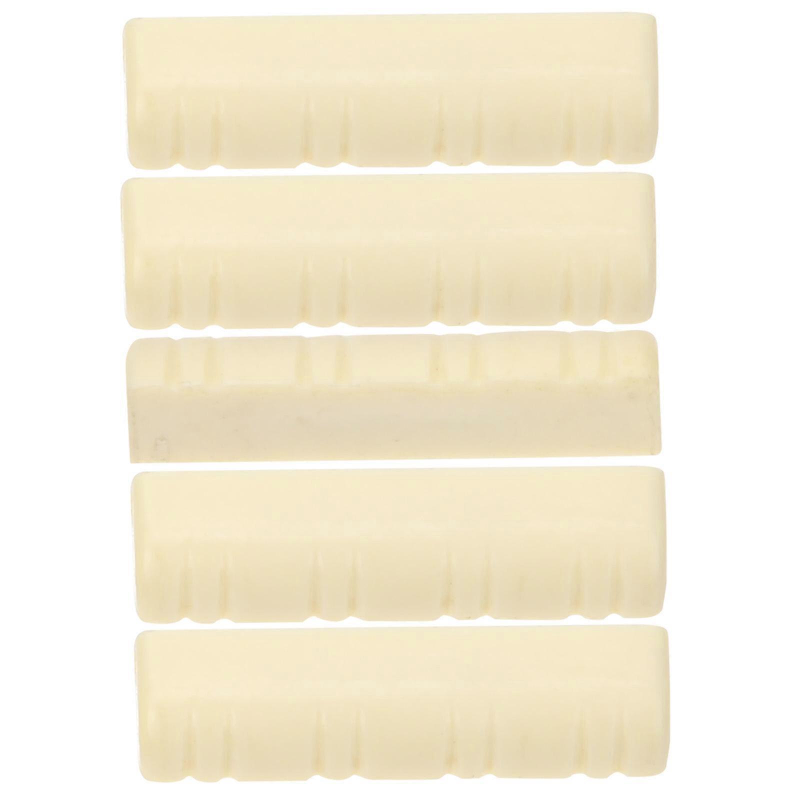 5pcs Professional 8-string Mandolin Instrument Accessory Durable Mandolin Bone Nut