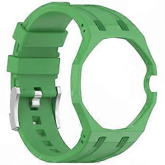 2-in-1 Ersatz-PC-Gehäuse und Silikonarmband-Zubehör, kompatibel mit der Swatch x AP Royal Pop Taschenuhr