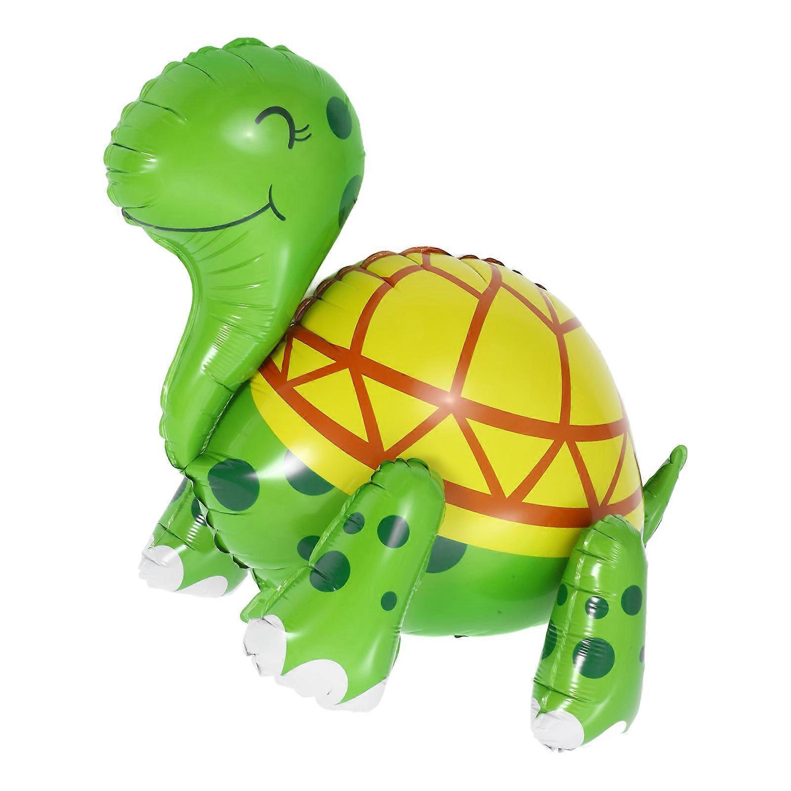 Inflatable Turtle Cute Turtle Inflatable Plaything Party Favor Inflatable Turtle