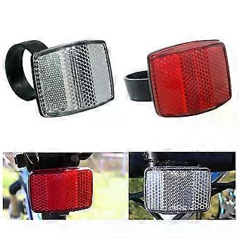 1PCS cycle Warning Light Front Rear Reflector Safety Lens Portable Durable Reflective Light Outdoor cycling Safety Accessories