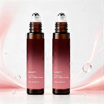 Refreshing Easy-Absorb Scalp Massage Serum, 10ml Roller Ball Design Gentle Hair Care Essence For All Hair Condition Gift