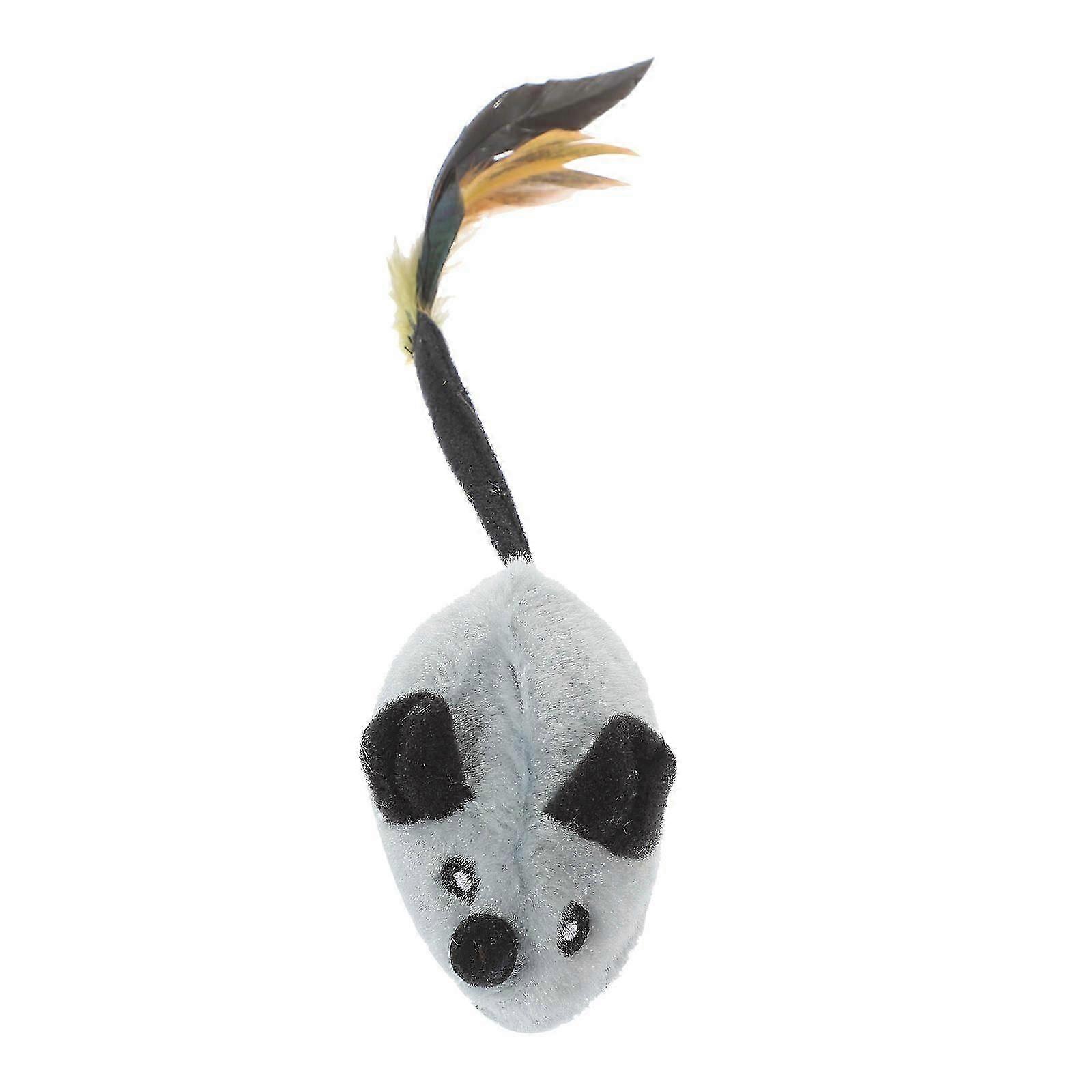 Interactive Cat Toy Mouse Automatic Moving Plush Mouse Toy