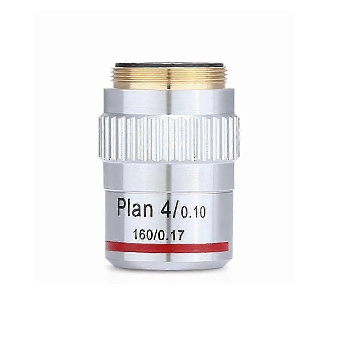 195 Biological Microscope Objective 4X Microscope Observation Accessory