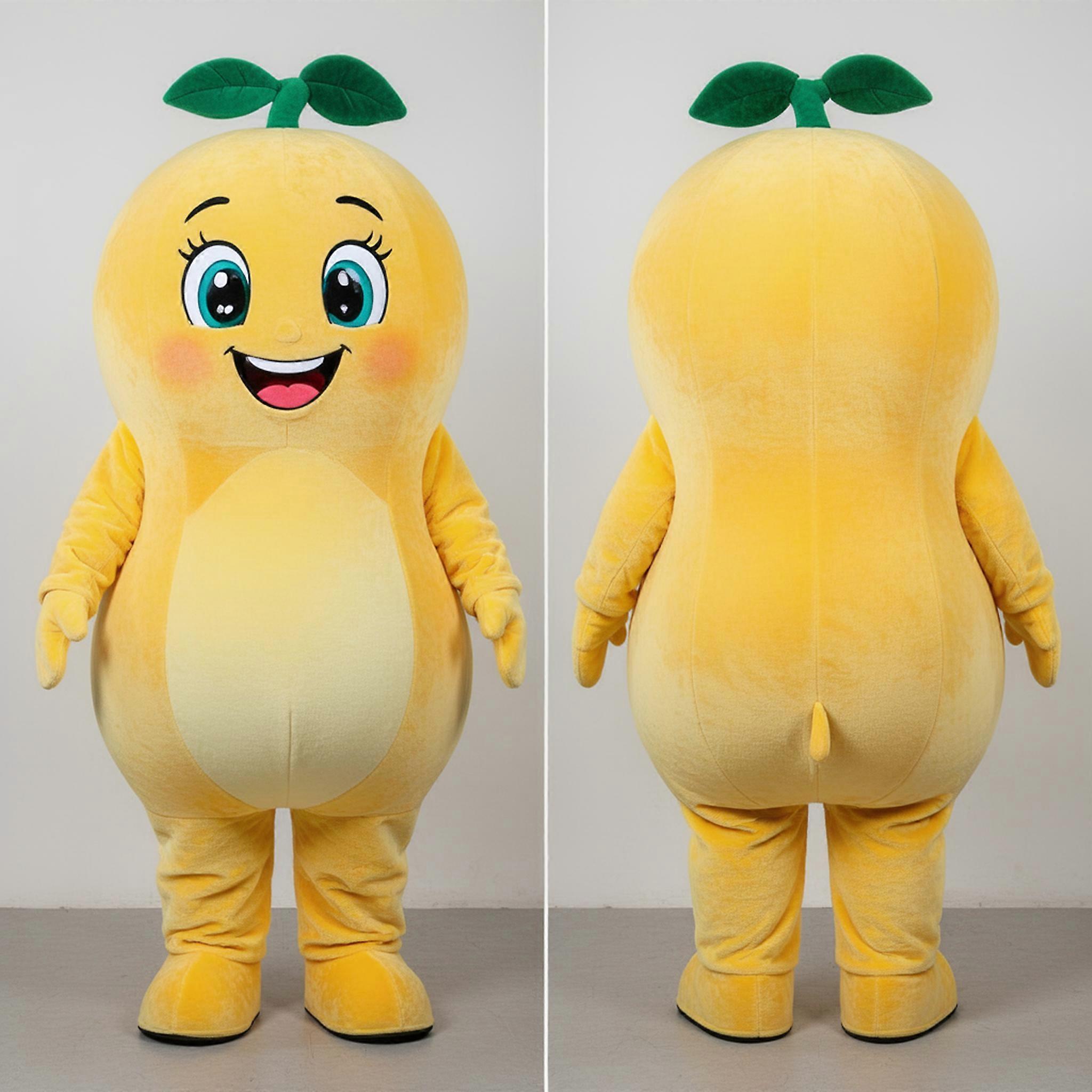 MASTICOT Yellow Cheerful Melon Mascot