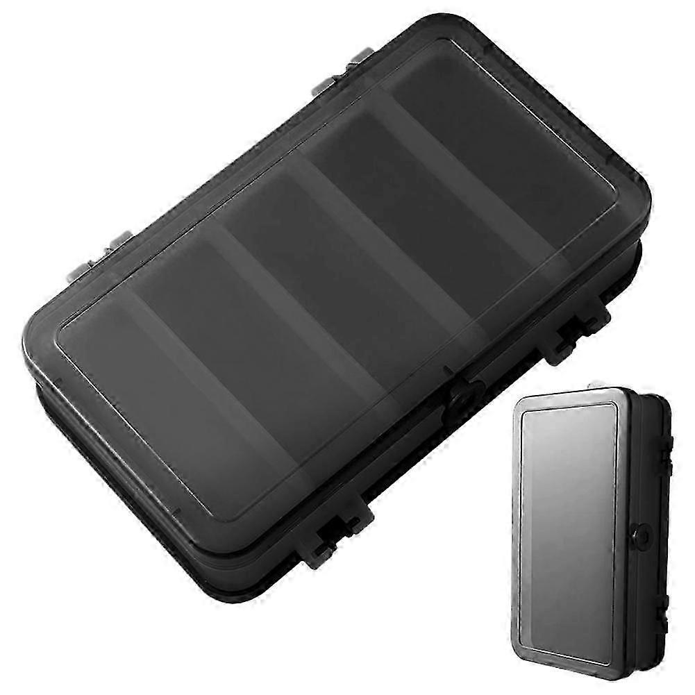 Double Sided Lure Box 2-Layer Storage - 36 Compartments, Design Folding D6H0