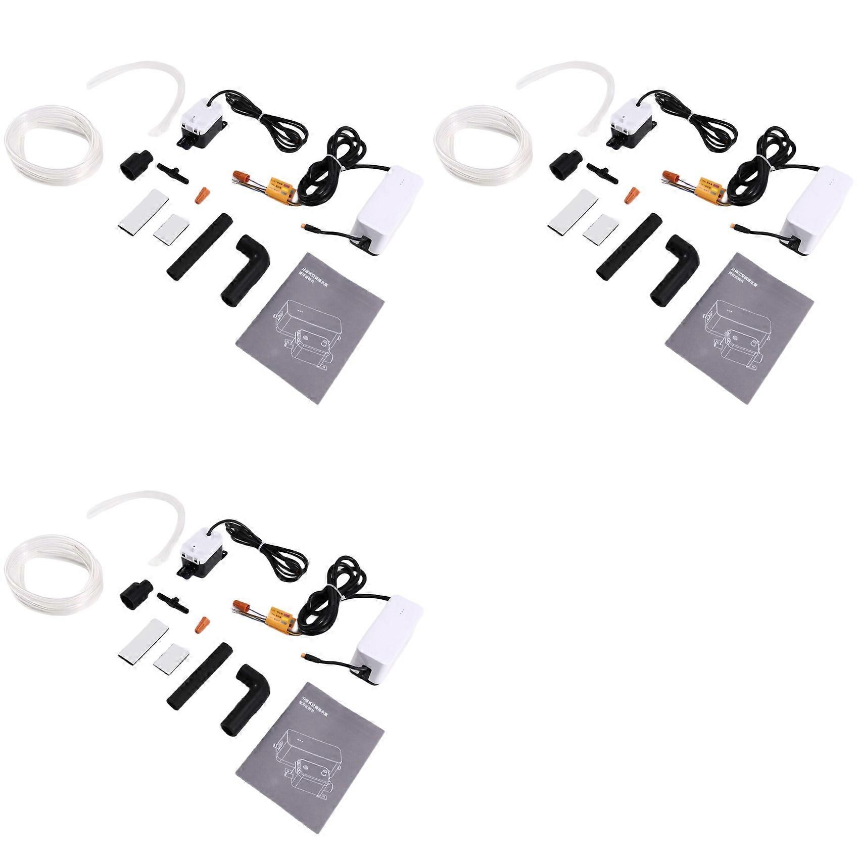 3X Condensate Pump Mini Split Automatic Air Conditioning Drain Removal Quiet Device Removal Quiet Pump
