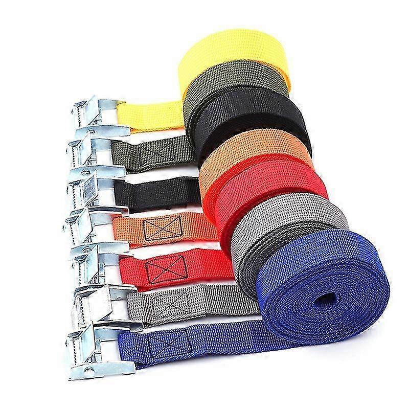 5M Precision-Woven Ratchet Tie Downs