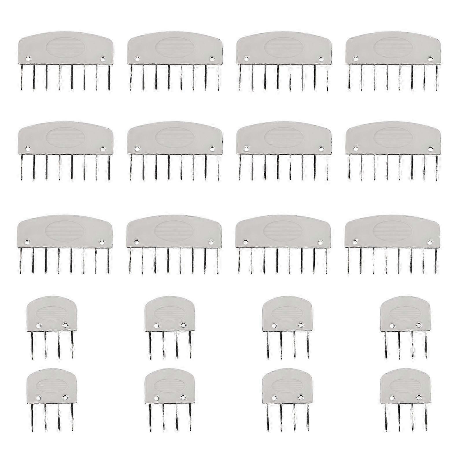 20Pcs Knitting Blocking Combs Kit Compatible with Needlework & Lace Projects