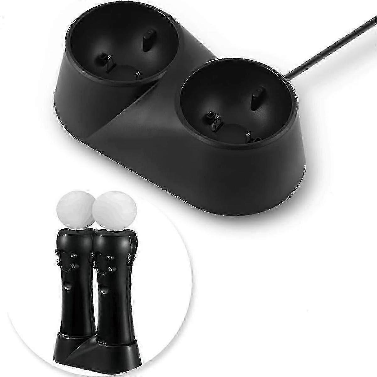 Dual Charging Dock for Move Motion Controllers, Fast Charging Station