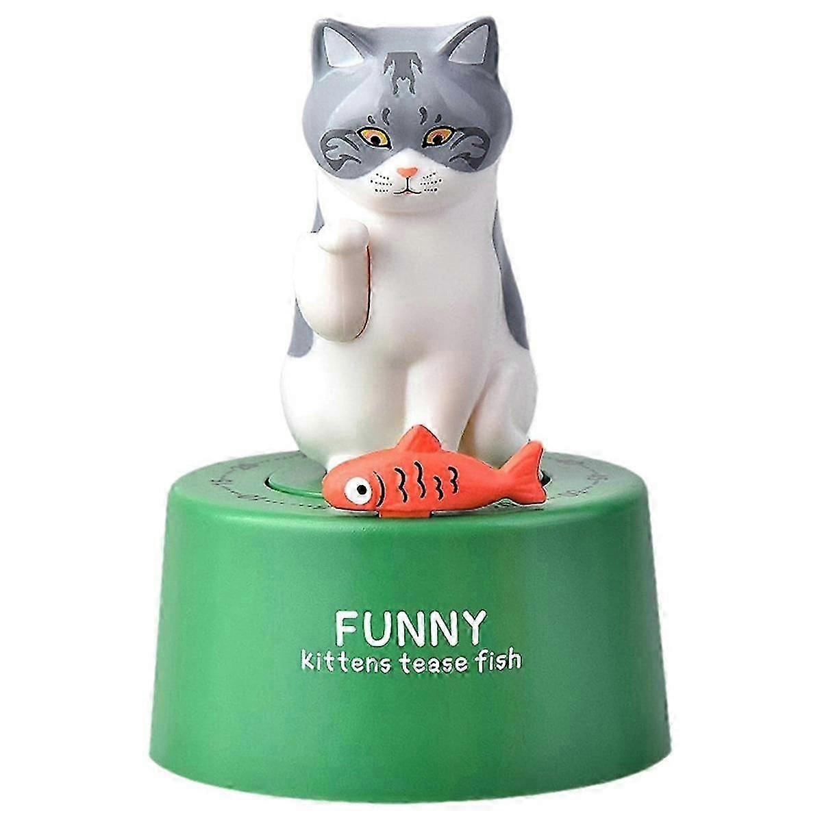 Cat Kitchen Timer, Mechanical Kitchen Tool Timer, Short Timer Kitchen Timer Cat Cat Clock Kitchen T JN