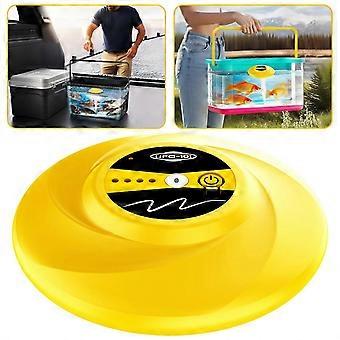 Schwimmender, tragbarer Fischsprudler, wasserdicht, magnetisch aufladbar, Sauerstoffpumpe, geeignet für Lebendködereimer und Aquarien.