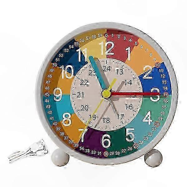 Silent Colour-Learning Analog Clock