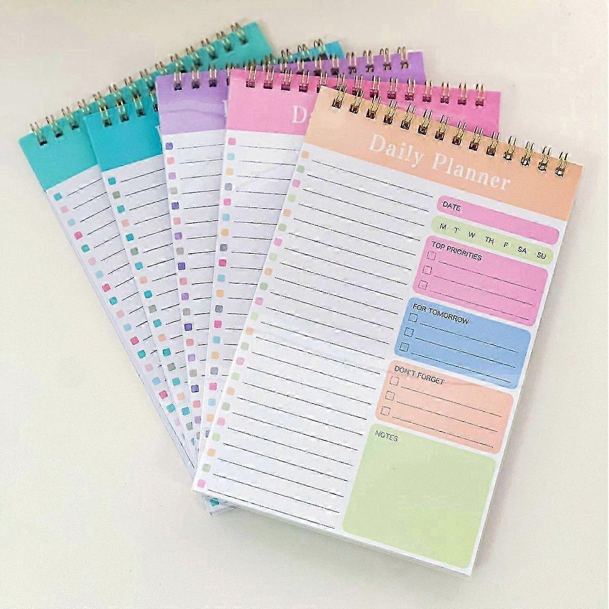 Colour Block A5 Daily Task Planner