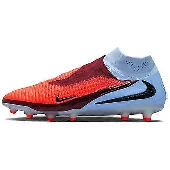 Chuteiras Nike Phantom 6 Unissex Vermelhas e Azuis HQ2329-400
