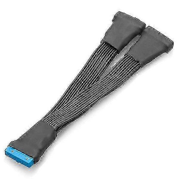 Dual USB 3.0 19-Pin Internal Splitter