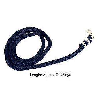 PP Horse Lunge Line 6.6ft Navy Blue Heavy Duty Training Rope