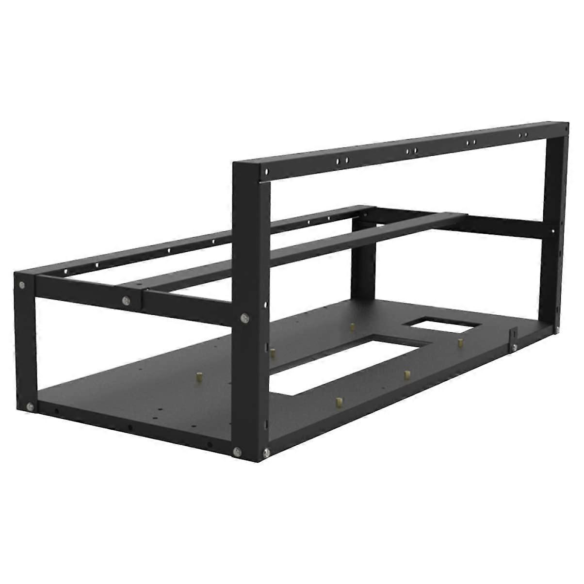 GPU Mining Frame with Stable GPU Support, Efficient Heat Dissipation and Easy Installation Design